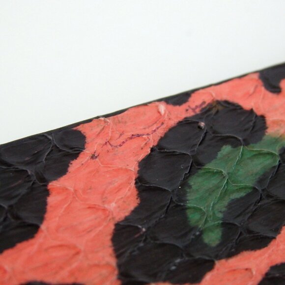 Authentic KENZO Leopard pattern belt leather [Used] main image 5